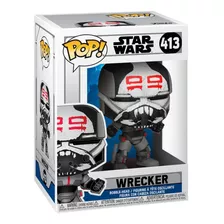 Funko Pop! Star Wars: Clone Wars - Wrecker #413 (d3 Gamers)