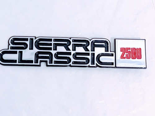 Emblema Gmc Sierra Classic 2500 Lateral Foto 2