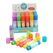 Adhesivo Wero Cool Stick En Barra Color C/ Glitter 8g X1