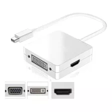 Adaptador Thunderbolt 2 Hdmi/ Vga P/ Macbook 2011 A 2014 +nf