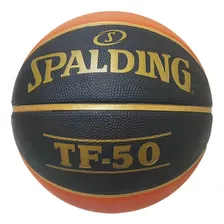 Bola Spalding De Basquete Borracha Tf-50 Selo Cbb Tam. 7