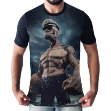 Camisa Camiseta Popeye Musculação Maromba Bombado