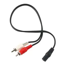 Cable Stereo Rca M A Plug 3.5 H