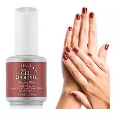 Gel Polish Ibd Profesional Uñas Mocha Pink 14ml