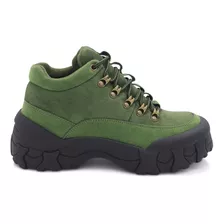 Botines Mujer Urbanos Verde