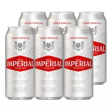 Pack 6 Cervezas Imperial Lager Especial Lata 470cc