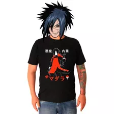 Camiseta Madara Uchiha Naruto Masculina Animes 100%algodão