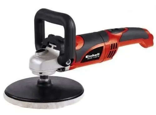 Pulidora Lustradora Einhell 180mm 7 PuLG 1100w Vel Var Tc-po 1100/2 E Dgm Rojo