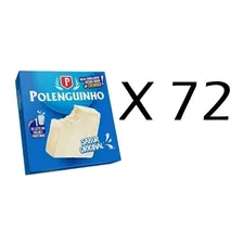 Kit Caixa 72 Unidades Queijo Processado Polenguinho 17gramas