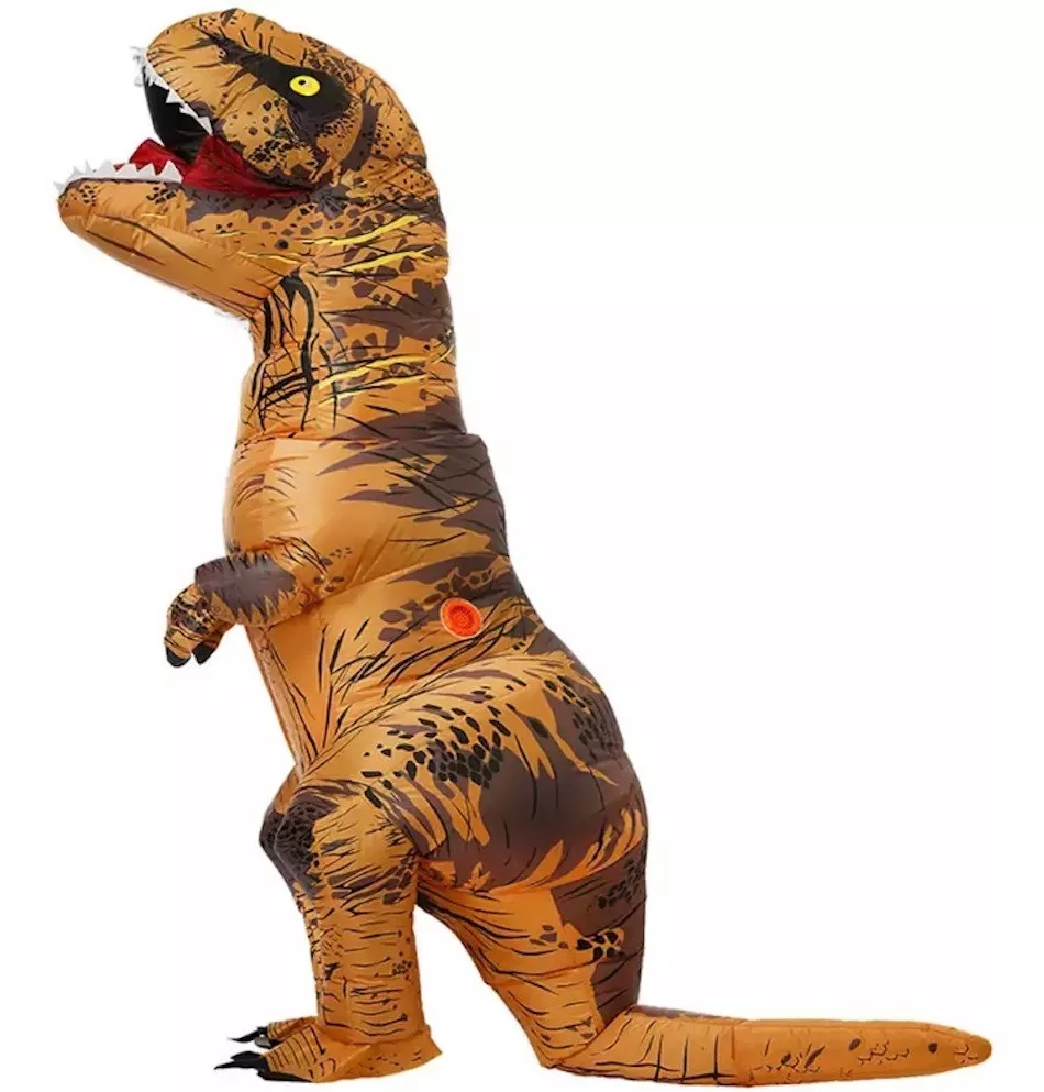 Disfraz Inflable Dinosaurio T Rex Super Divertido Para Adult