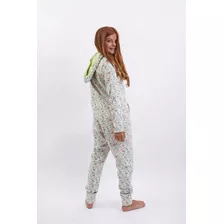 Pijama De Invierno Enterito, Mono Niñas. Tutta La Fruta 472