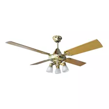 Ventilador Techo Premium Dorado Spot P/v E27 Martin & Martin