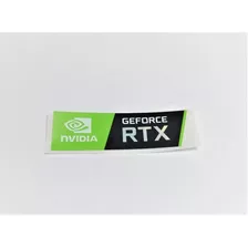 Sticker Original Nvidia Geforce Rtx 5.6 X 1.5cm