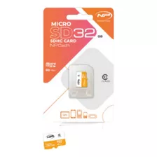 Memoria Micro Sd De 32 Gb Marca New Print, Garantia De 1 Año