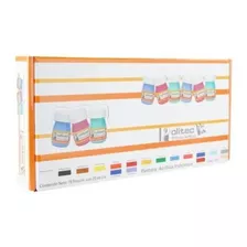 Set 78 Pintura Acrílica Politec 20 Ml Línea 300 Colores