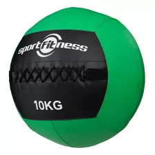 Balon De Peso Pelota Medicinal Cuero 10kg Sport Fitness