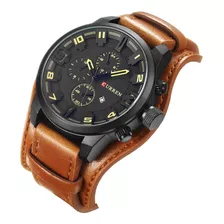 Reloj Curren En Cuero Para Hombre Curren 8225 Cuero 