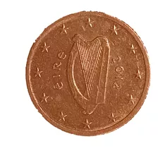 Irlanda 1 Cent 2012 Excelente Km 32 Arpa