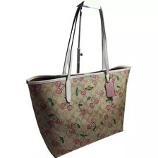 Bolsa Tote Coach Original Modelo Cherry Signature City 