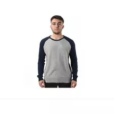 Sweater Hombre Bensimon Martin Algodón Gris Me