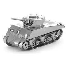 Puzzle 3d De Metal - Tanque Sherman