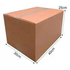 Caixa Mudança M 40x30x25 Cm Reforçada 5 Unidades