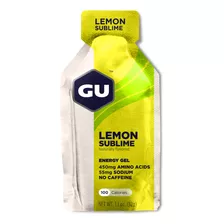 Gel Gu Energy Limon Sublime 16gr - Unidad a $12350