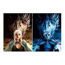 Decorativo Lenticular 3d Daenerys Targaryen Game Of Thrones