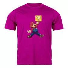 Camiseta Super Mario Brothers Ótima Qualidade Reforçada