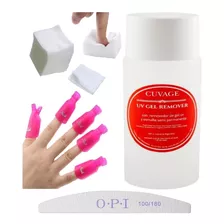 Kit Removedor Esmalte Semipermanente Esculpidas Gel