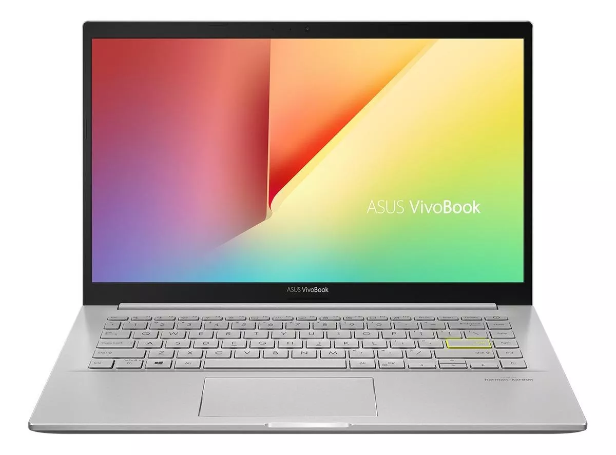 Laptop Asus Vivobook M415da Transparent Silver 14 , Amd Ryzen 5 3500u 4gb De Ram 1tb Hdd, Amd Radeon Rx Vega 8 1920x1080px Linux Endless