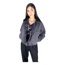 Jaqueta Feminina Jeans Bordada Com Gola Pelo Lez A Lez Novo