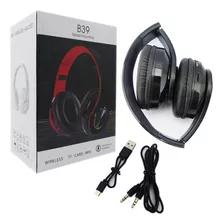 Audífonos Headphones Bt B39 Negro