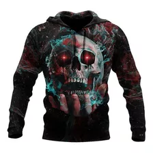 Horror Skull Hip Hop Hoodie Sweater