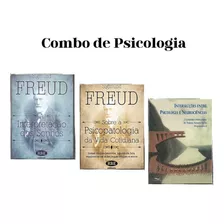 Combo - Interpretação Dos Sonhos + Sobre A Psicopatologia Da Vida Cotidiana + Intersecções Entre Psicologia E Neurociências