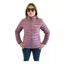 Campera Mujer Invierno Impermeable Inflable Bolsa Traslado