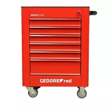 Carro Para Ferramentas 6 Gavetas Com Ferramentas Gedore Red Cor Vermelho