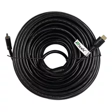 Cable Hdmi 30mt 4k Encauchetado 100% Cobre Nicols