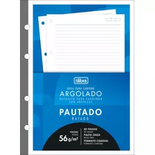 Bloco Para Fichário Colegial Tiliflex Académie 80 Fl Tilibra