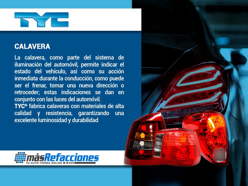 Calavera Derecha Toyota Yaris 4p Sedan 2015 Tyc Foto 4