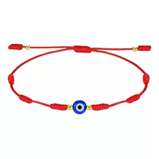 Pulsera Protección Amuleto Poderoso Con Hilo Rojo Ojo Turco