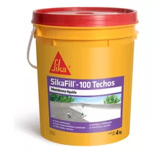 Membrana Líquida Sika Sikafill - 100 Techos 4kg - Blanco
