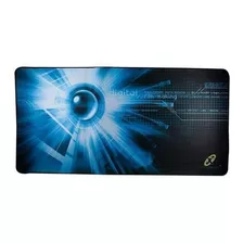 Mouse Pad Gamer Preto Speed Grande 70x35cm Borda Costurada