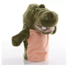 Fantoche Jacaré Crocodilo Pelucia De Mão Teatro Infantil 