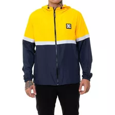 Jaqueta Dc Shoes Horizontal Dagup Masculina Amarelo/azul