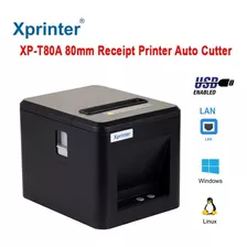 Impresora Termica Xprinter 80mm T80a Usb+lan Para Recibo Jwk