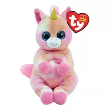 Pelucia Beanie Babies Skylar Serie 1 Ty - Toyng 047354 Cor Rosa