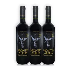 Vino Montes Alpha 30 Años Cabernet Sauvignon Kit X3u 750ml