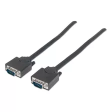 2 Cables Monitor Svga 8mm Hd15 Mm 1.8m