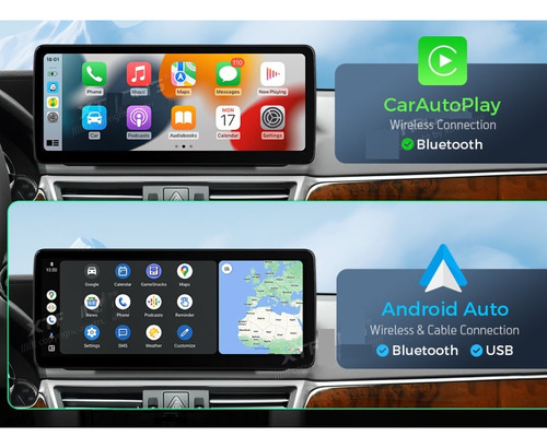 Clase C 08-11 Mercedes Benz Android Carplay Pantalla 12.3 Hd Foto 5